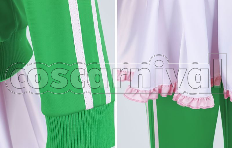 Saga Lily Hoshikawa Anime OP Adabana Necromancy Cosplay cosplay costume from Zombie Land, detail-2