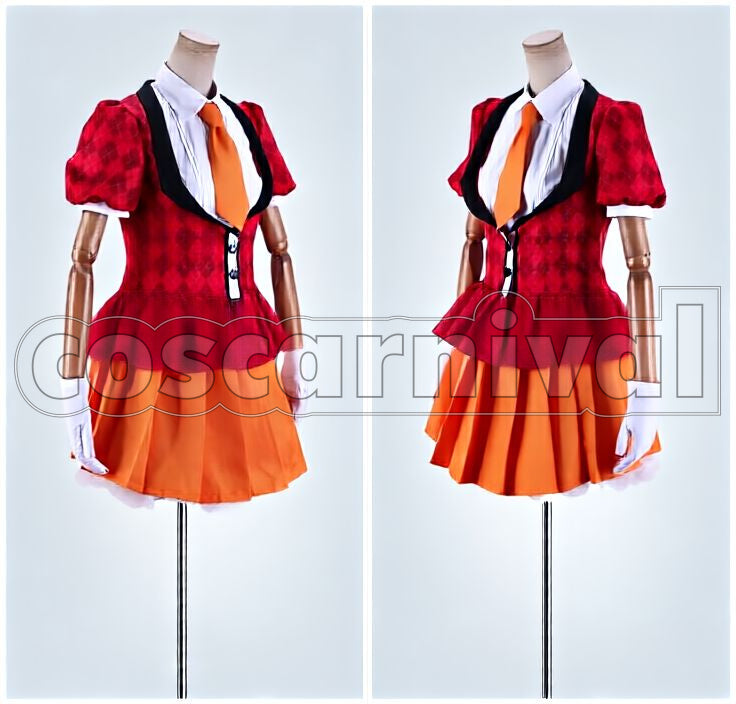 Saga Saki Nikaido Anime ED Hikari e Cosplay cosplay costume from Zombie Land, front view 2