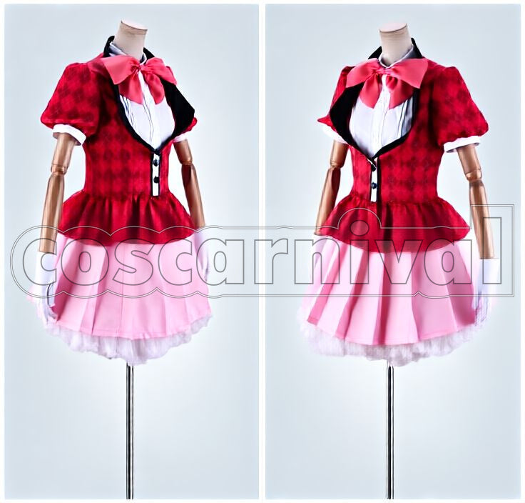 Saga Sakura Minamoto Anime ED Hikari e Cosplay cosplay costume from Zombie Land, front view 2