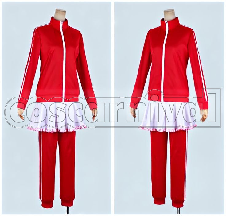 Saga Yugiri Anime OP Adabana Necromancy Cosplay cosplay costume from Zombie Land, front view 2