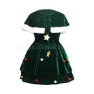 2022 New Christmas Green Christmas Tree Cosplay Costumes coscarnival0111278