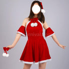2022 New Christmas Maid Costume Women Sexy Christmas Costume coscarnival01112312