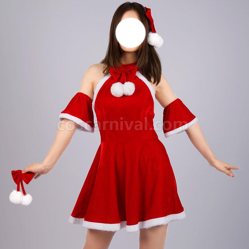 2022 New Christmas Maid Costume Women Sexy Christmas Costume coscarnival01112312