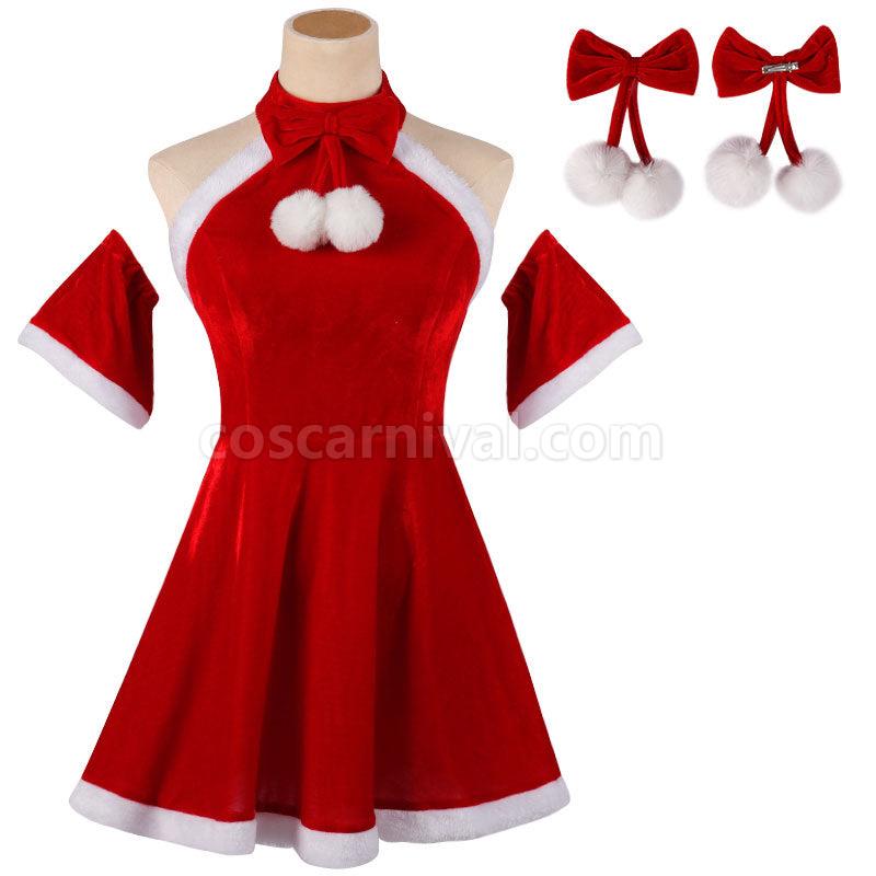 2022 New Christmas Maid Costume Women Sexy Christmas Costume coscarnival01112331