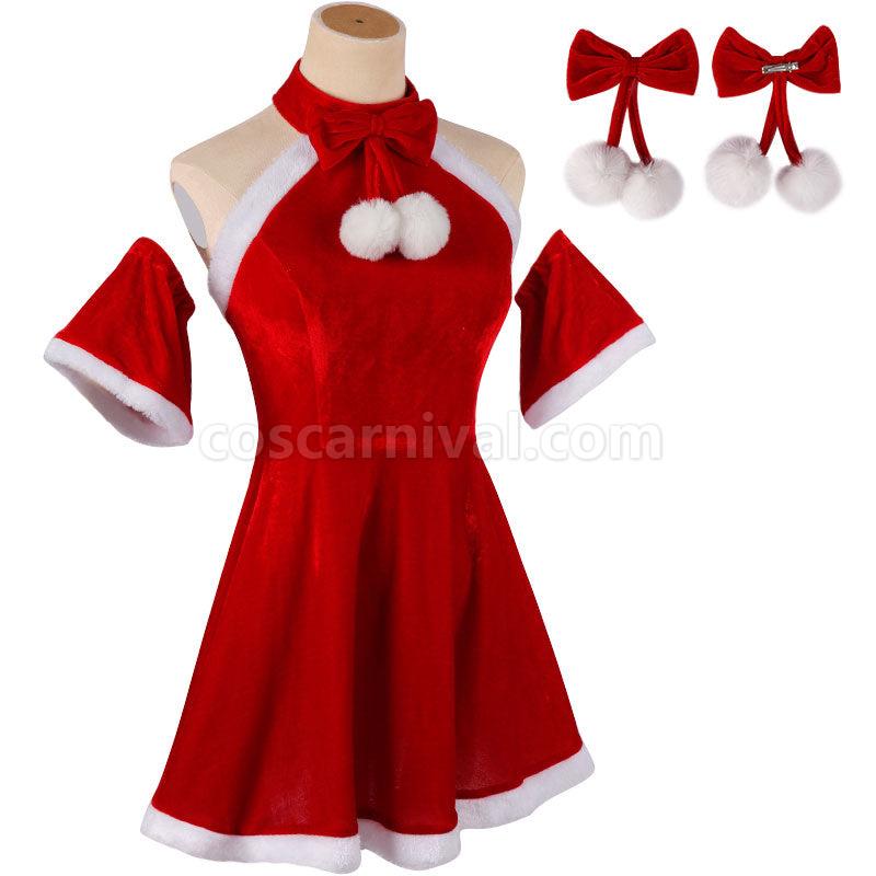 2022 New Christmas Maid Costume Women Sexy Christmas Costume coscarnival01112337