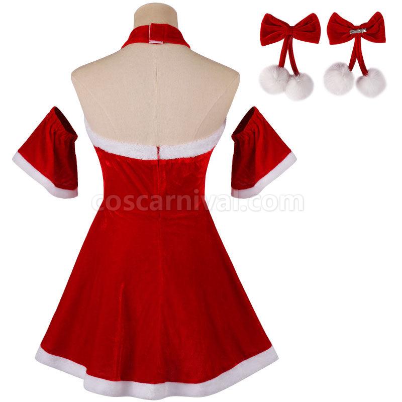 2022 New Christmas Maid Costume Women Sexy Christmas Costume coscarnival01112346