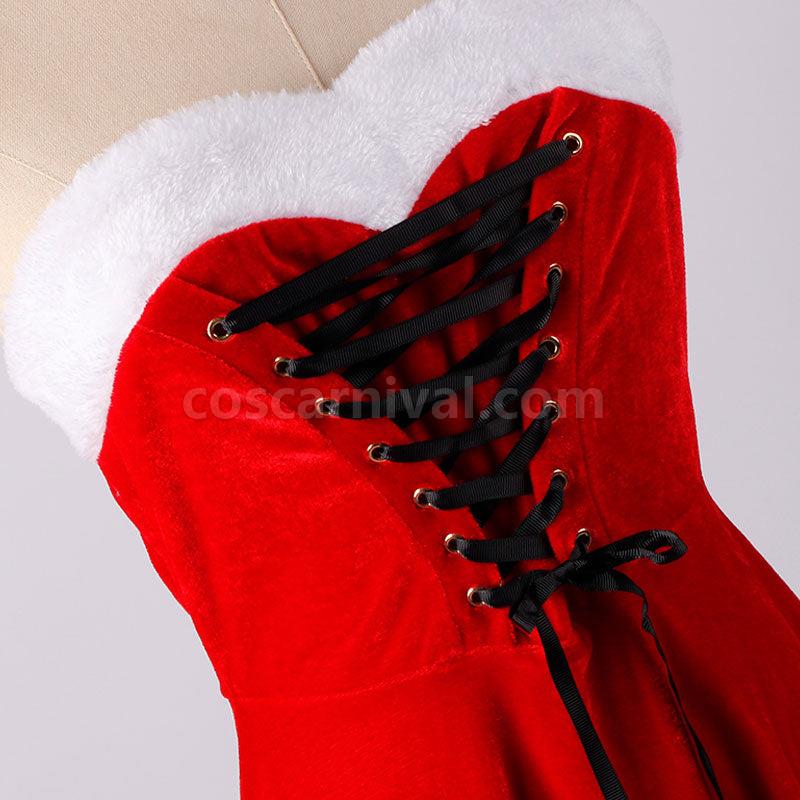 2022 New Christmas Maid Stage Performance Costume Christmas Costume coscarnival01112356