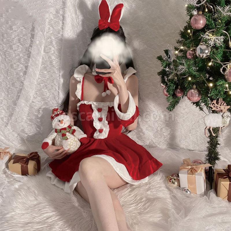 2023 New Year's Christmas Costume Girl Lolita Bunny Girl Uniform Cosplay Costumes coscarnival01111459