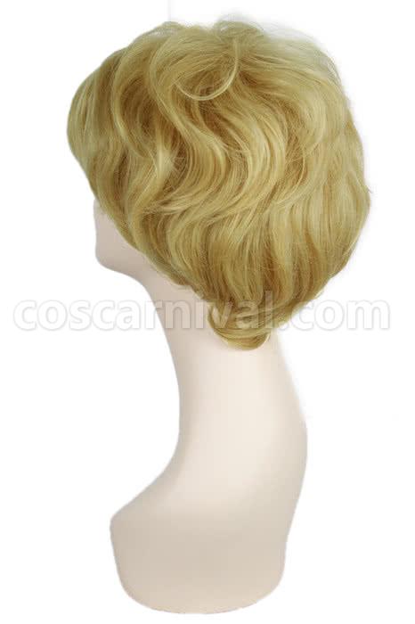 25cm short golden sailor moon tenoh haruka wig anime cosplays