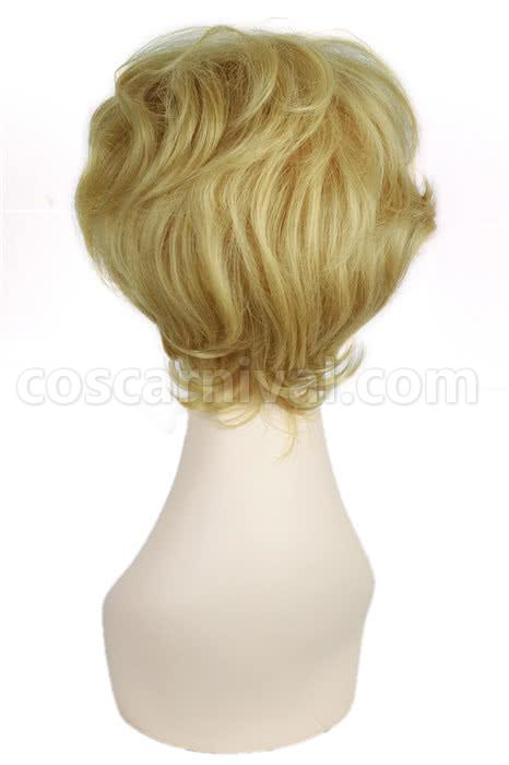 25cm short golden sailor moon tenoh haruka wig anime cosplays