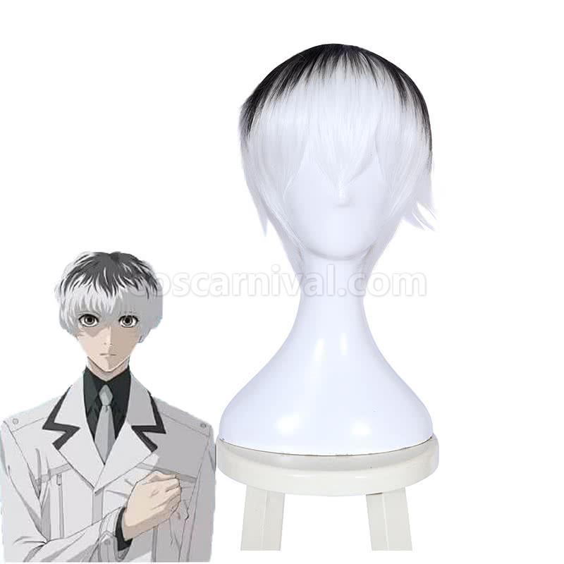 28cm tokyo ghoul haise sasaki short synthetic wigs custom cosplay