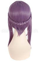 30cm seraph of the end shinoa hiragi purple styled wig custom cosplay