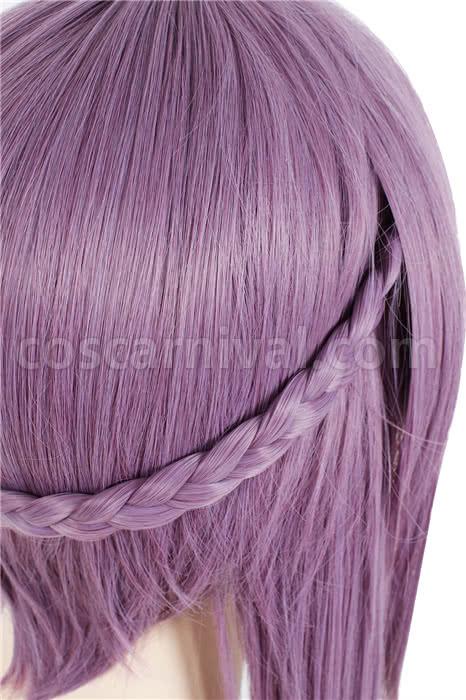 30cm seraph of the end shinoa hiragi purple styled wig custom cosplay
