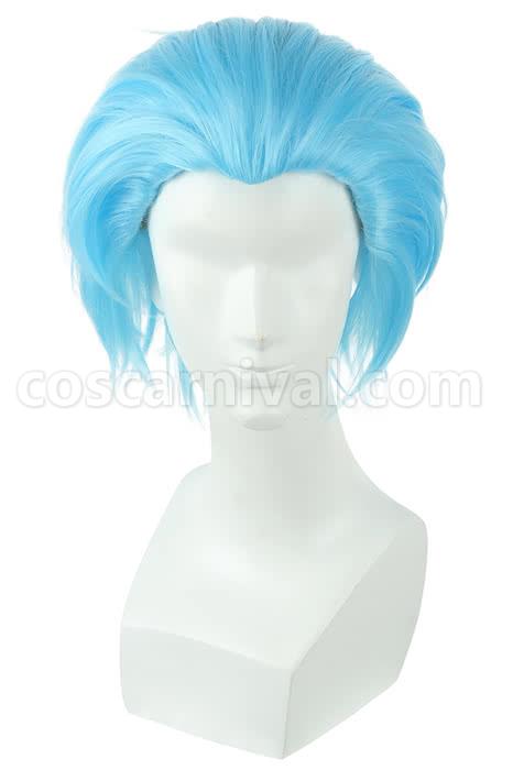 30cm short the seven deadly ban sky blue wig cosplays