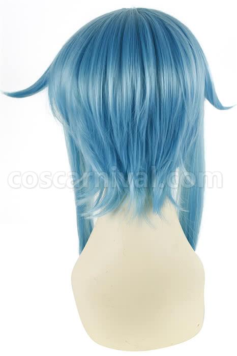 48cm medium sword art online asada shino blue wig cosplay costumes
