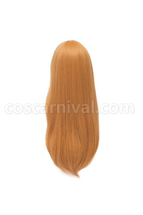 55cm orange straight soryu asuka langley wig costume
