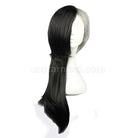 80cm long tokyo ghoul uta female black mixde white wig cosplays