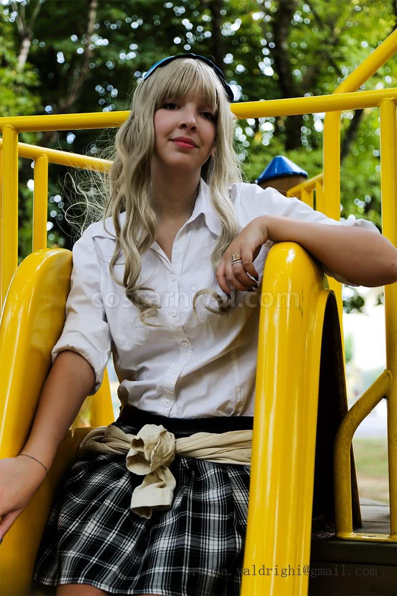 90 cm long darling in the franxx kokoro gray wigs cosplay costume