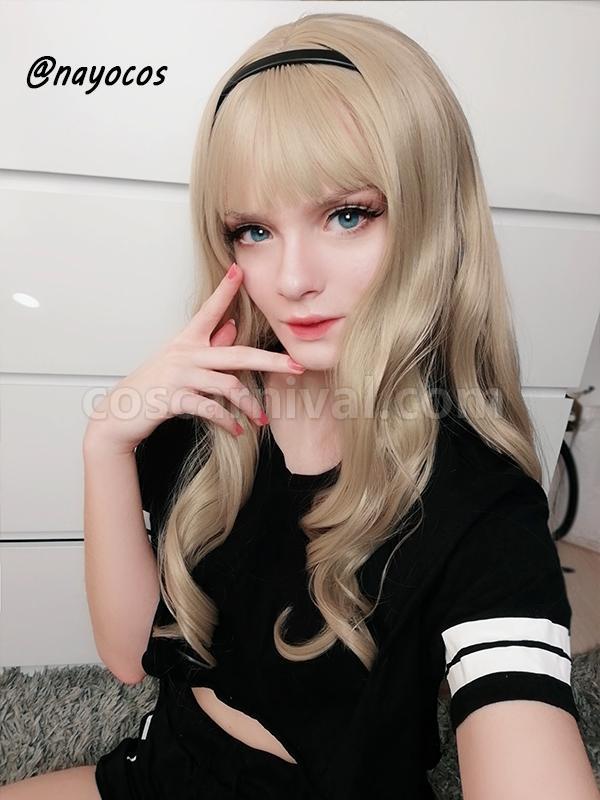 90 cm long darling in the franxx kokoro gray wigs cosplay costume