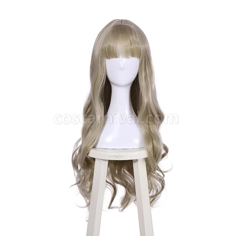 90 cm long darling in the franxx kokoro gray wigs cosplay costume