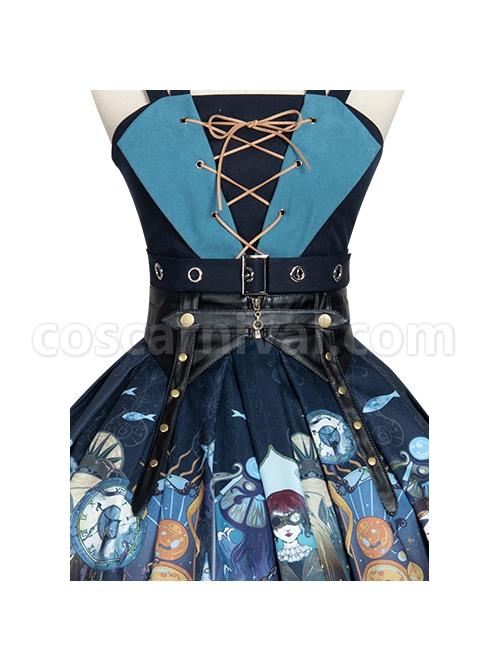 Abyss-Series-JSK-Retro-Classic-Lolita-Sling-Dress-With-Cape-Set-coscarnival-4297