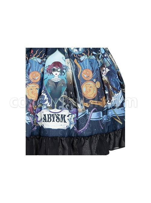 Abyss-Series-JSK-Retro-Classic-Lolita-Sling-Dress-With-Cape-Set-coscarnival-4318