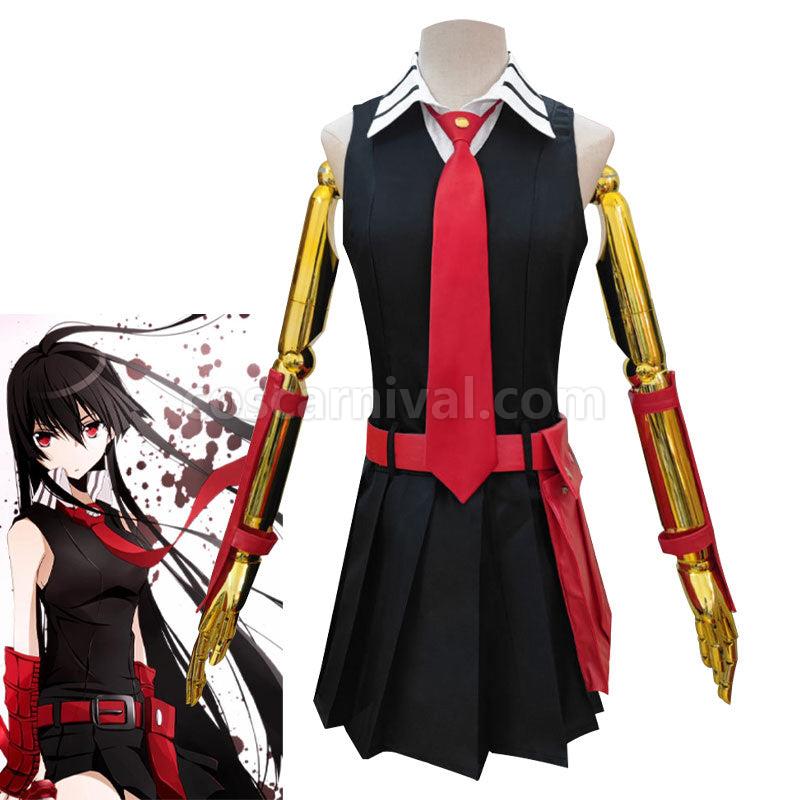 Akame ga KILL! Akame Uniform Cosplay Costumes coscarnival01117892
