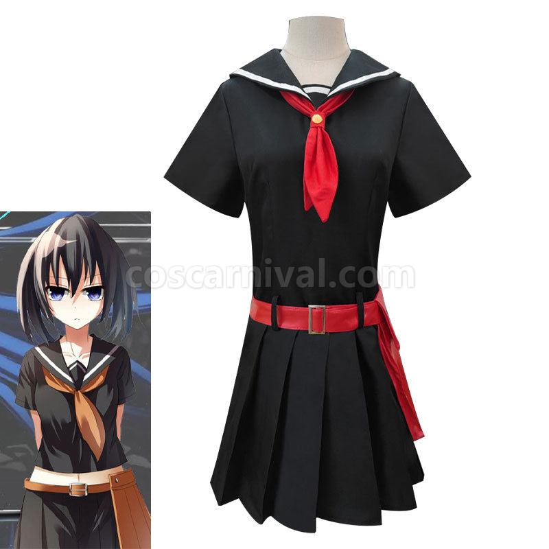 Akame ga KILL! Kurome Uniform Cosplay Costumes coscarnival01117896