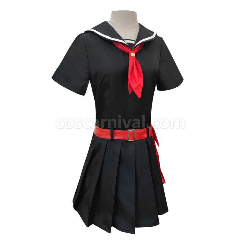 Akame ga KILL! Kurome Uniform Cosplay Costumes coscarnival01117905
