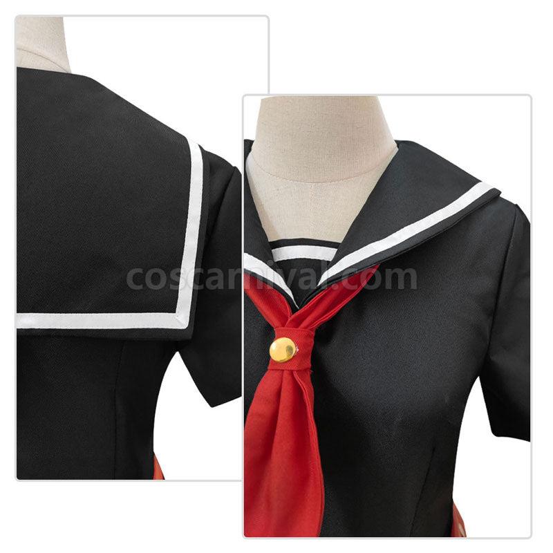 Akame ga KILL! Kurome Uniform Cosplay Costumes coscarnival01117941