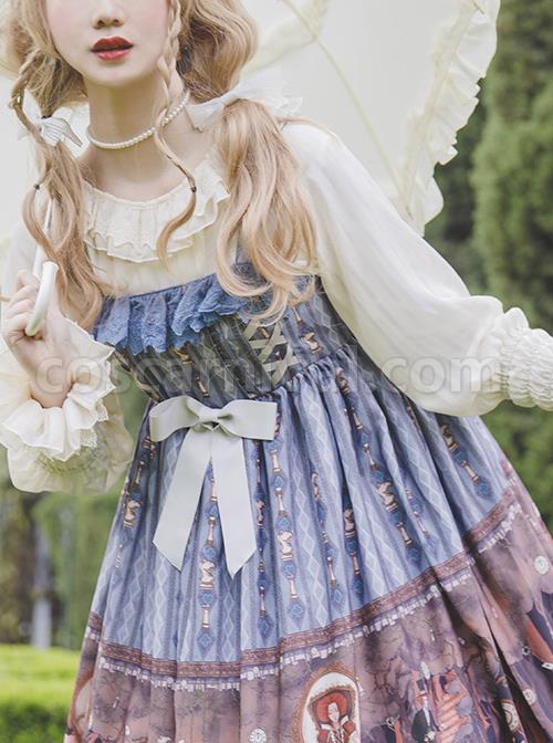 Alice-Dark-Forest-Series-JSK-High-Waist-Classic-Lolita-Sling-Long-Dress-coscarnival-1454