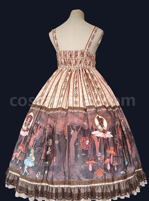 Alice-Dark-Forest-Series-JSK-High-Waist-Classic-Lolita-Sling-Long-Dress-coscarnival-1470