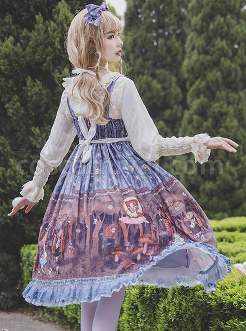 Alice-Dark-Forest-Series-JSK-High-Waist-Classic-Lolita-Sling-Long-Dress-coscarnival-1485