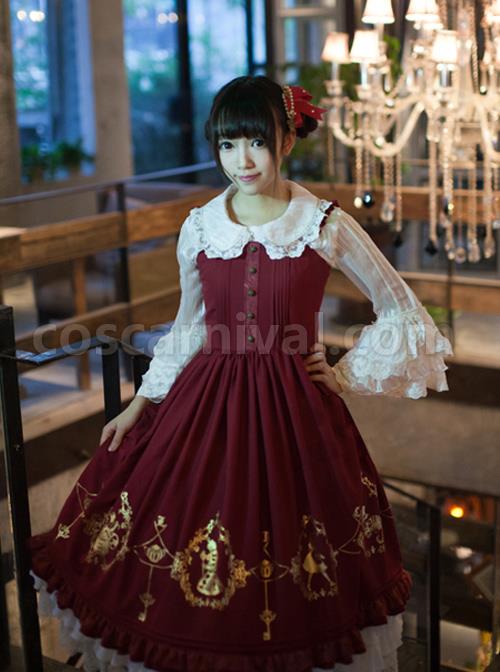 Alice-in-Wonderland-Series-JSK-Classic-Lolita-Sling-Dress-coscarnival-813