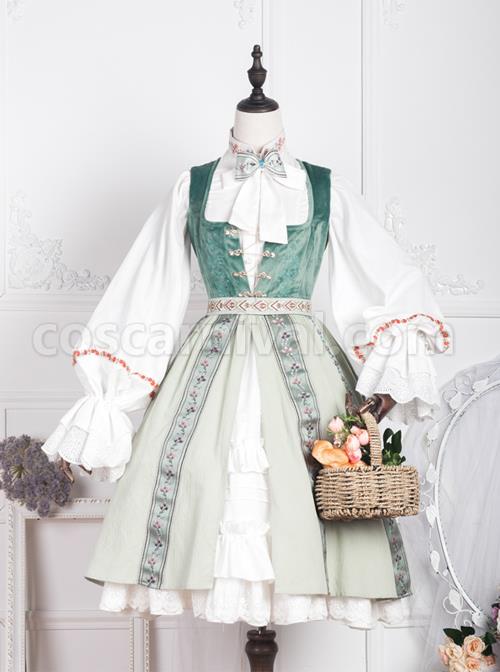 Anna-Polka-Series-Embroidery-Retro-Classic-Lolita-Jumper-Dress-coscarnival-4849