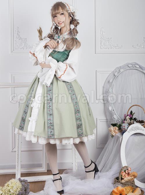 Anna-Polka-Series-Embroidery-Retro-Classic-Lolita-Jumper-Dress-coscarnival-4873