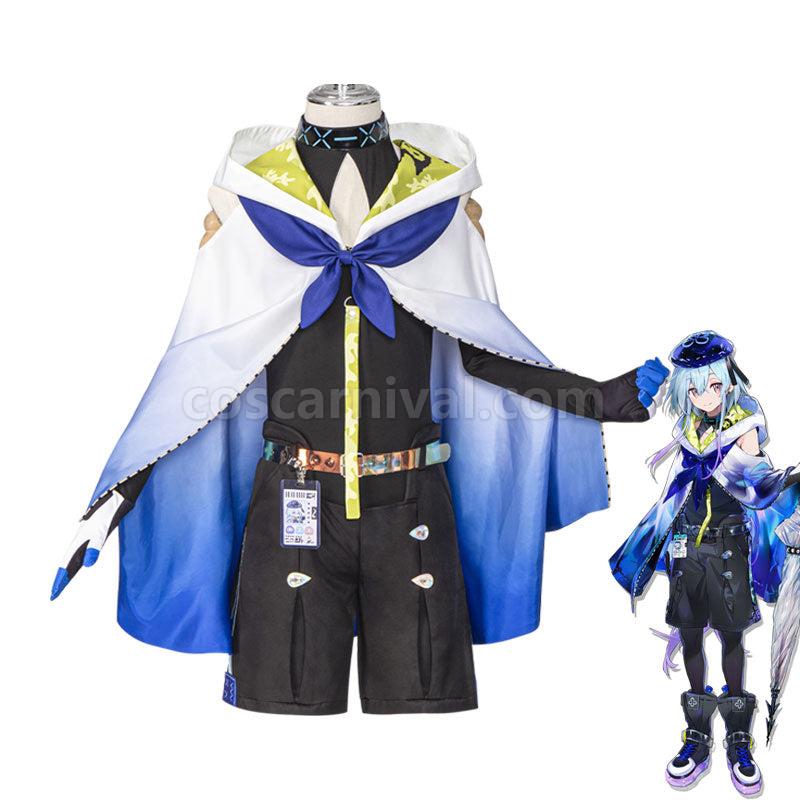 Arknights Mizuki Fullset Halloween Cosplay Costumes coscarnival01119707