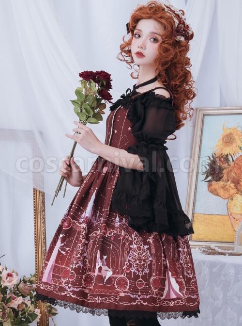 Astrology-College-Series-Printing--JSK-Classic-Lolita-Sling-Dress-coscarnival-3712