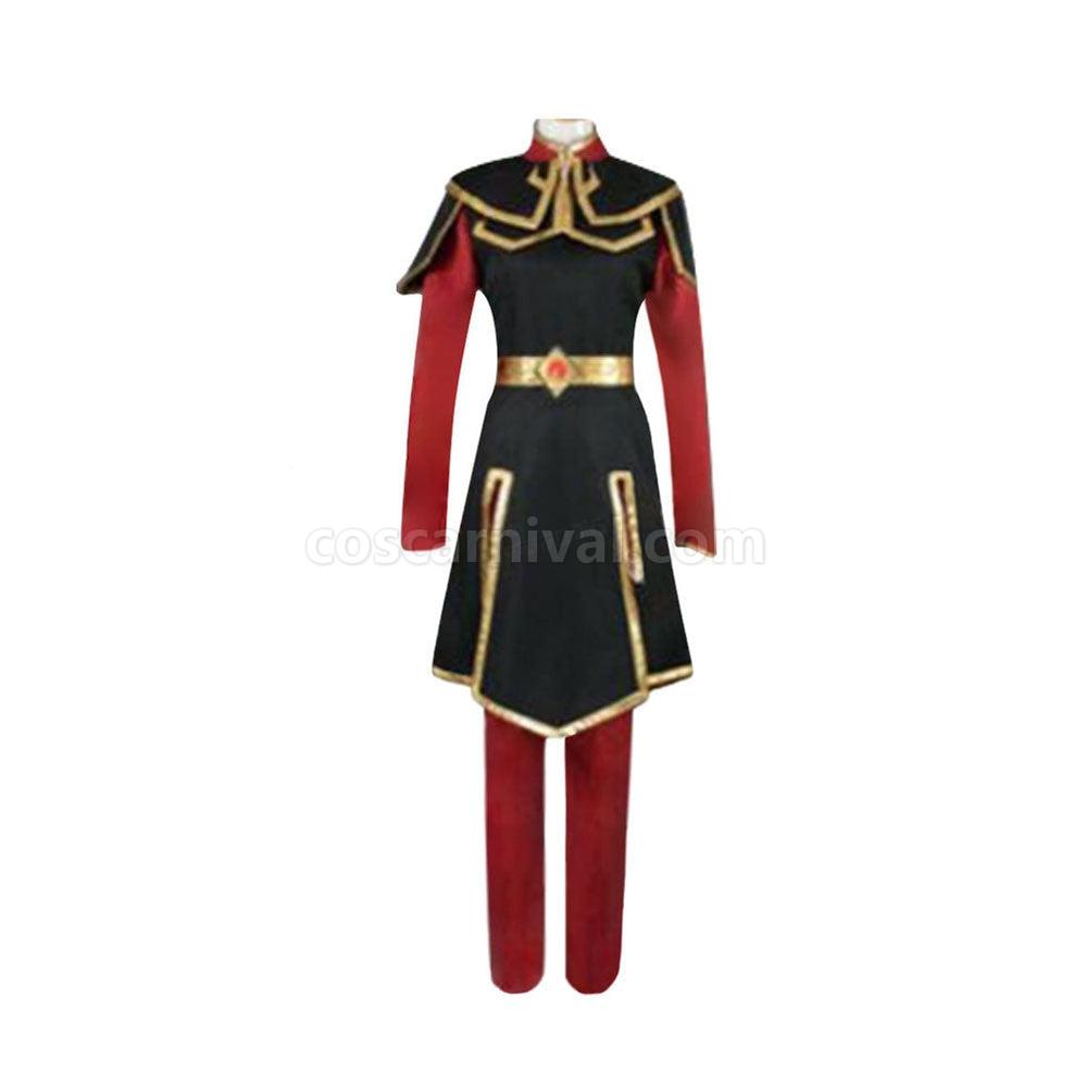 Avatar The Last Airbender Azula Outfit Cosplay Costume coscarnival011113928