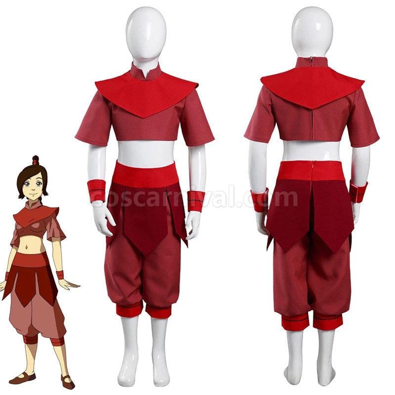Avatar The Last Airbender Ty Lee Outfit Cosplay Costumes coscarnival011111812