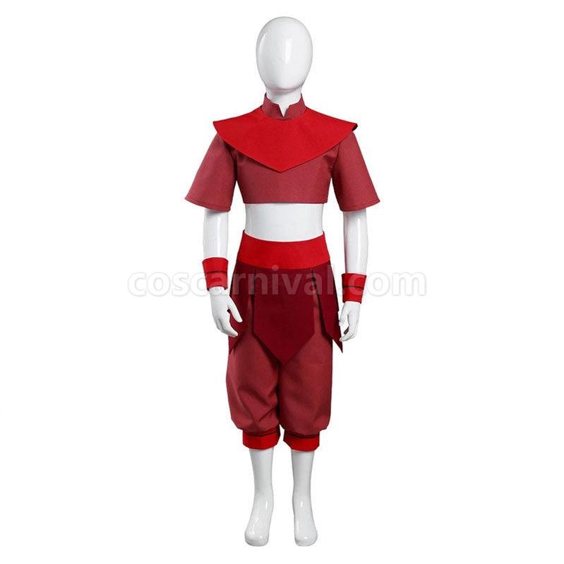 Avatar The Last Airbender Ty Lee Outfit Cosplay Costumes coscarnival011111819