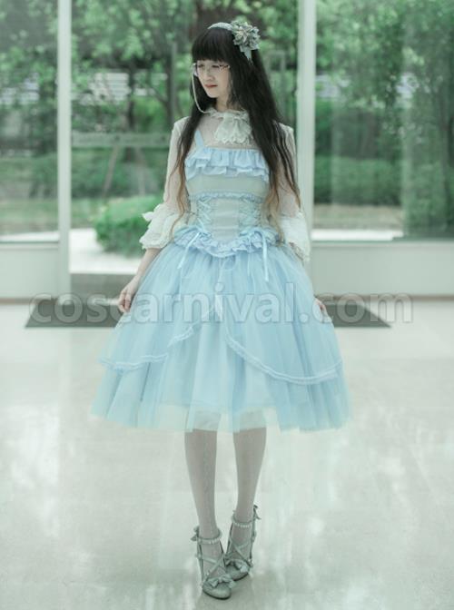 Ballet-Series-Soft-Blue-Classic-Lolita-Sling-Dress-coscarnival-1822