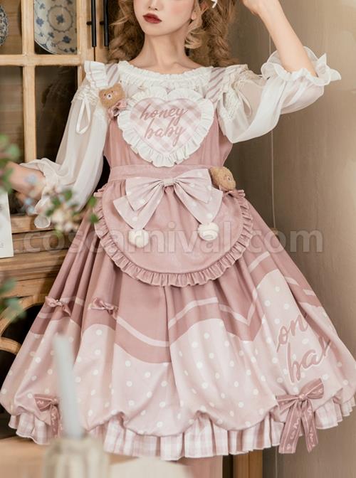 Bear-Bakery-Series-JSK-Plush-Balls-Bowknot-Pink-Dot-Printing-Sweet-Lolita-Sling-Dress-coscarnival-1589.jpg