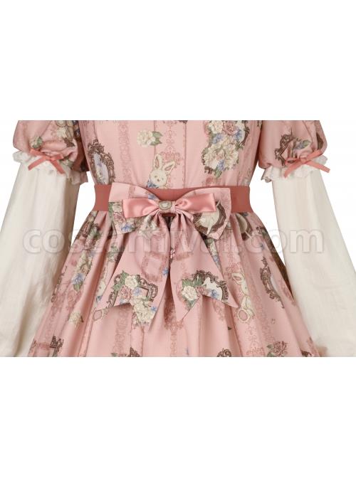 Bears-Story-Series-Elegant-Printing-Doll-Feeling-Classic-Lolita-Pink-Long-Sleeve-Dress-coscarnival-1874