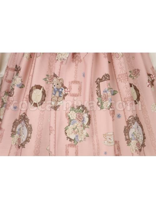 Bears-Story-Series-Elegant-Printing-Doll-Feeling-Classic-Lolita-Pink-Long-Sleeve-Dress-coscarnival-1891