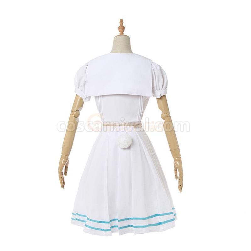 Beastars Haru White Dress Cosplay Costume coscarnival011118871