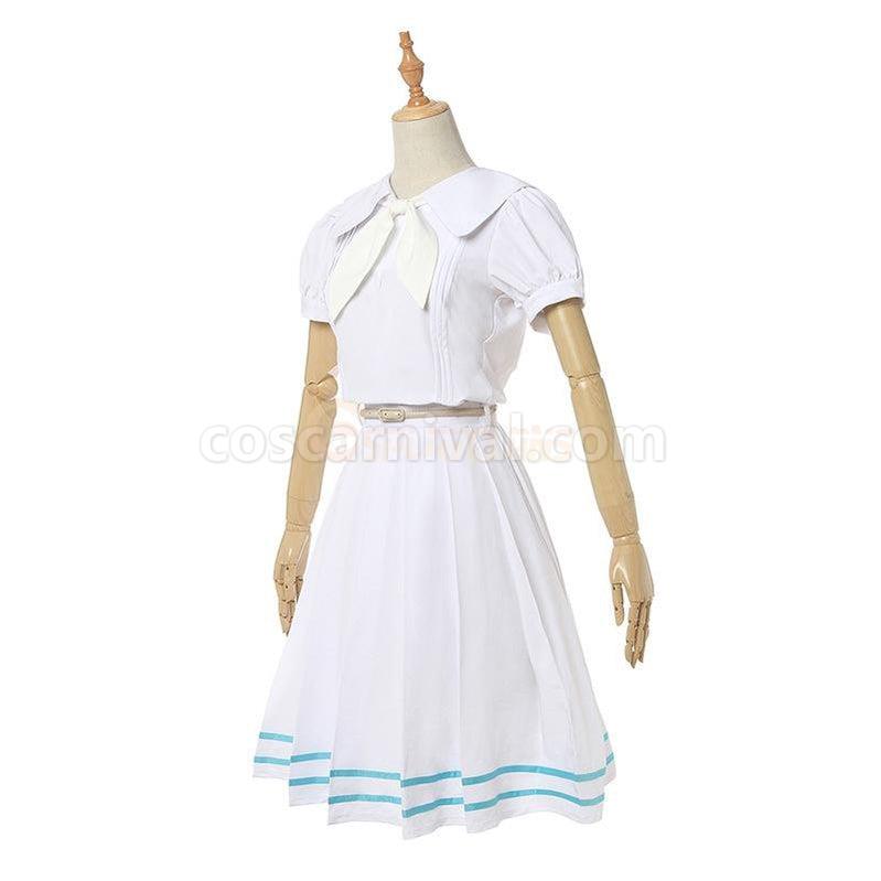 Beastars Haru White Dress Cosplay Costume coscarnival011118883