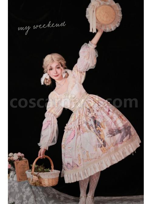 Beginning-Of-Sun-And-Moon-Series-OP-Vintage-Printing-Elegant-Classic-Lolita-Long-Sleeve-Dress-coscarnival-4829