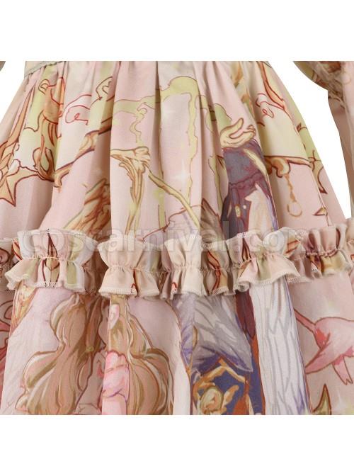 Beginning-Of-Sun-And-Moon-Series-OP-Vintage-Printing-Elegant-Classic-Lolita-Long-Sleeve-Dress-coscarnival-4871