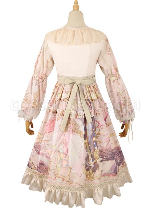 Beginning-Of-Sun-And-Moon-Series-OP-Vintage-Printing-Elegant-Classic-Lolita-Long-Sleeve-Dress-coscarnival-4898